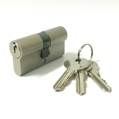60mm Euro Profile Double Brass Cylinder
