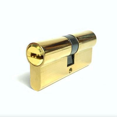 quality  70mm Iron Brass Cylinder Double Open Key Lock Cylinder Customized factory