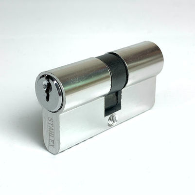 quality  Customized Aluminum Cylinder Lock 60mm Euro Barrel Lock SN CP SB AB MAB AC Finish factory