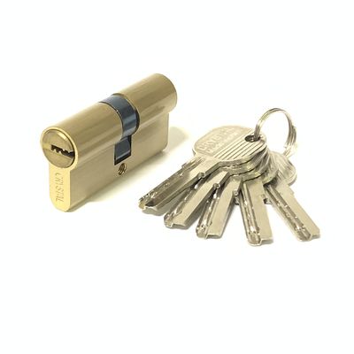quality  60mm  Double open Brass Cylinder Lock factory