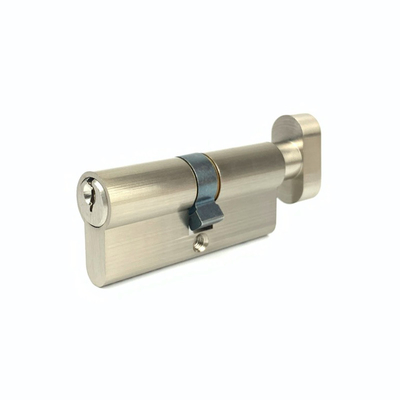 70mm Euro Profile Single Brass Cylinder