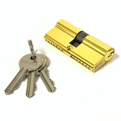 Double Open Zinc Cylinder Lock Euro Customized Barrel Locks 70mm