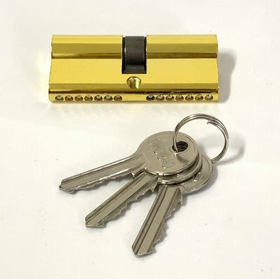 Double Open Zinc Cylinder Lock Euro Customized Barrel Locks 70mm