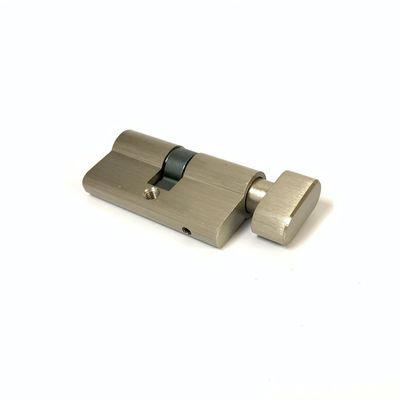 60mm Brass Cylinder Lock Privacy Bathroom Barrel Lock For WC