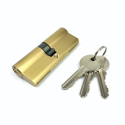 Euro Profile Double Euro Cylinder 80mm Brass Euro Cylinder