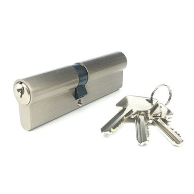 Custom Size Euro Cylinder Lock 100mm Double Cylinder Lock Brass Material