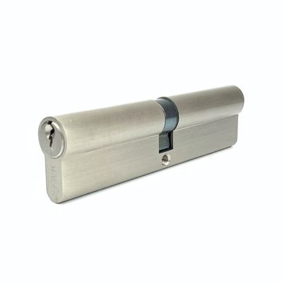 120mm Door Lock Cylinder Silver Double Euro Cylinder Custom Size