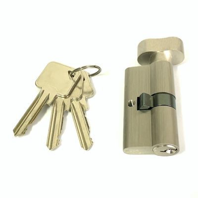 Brass Euro Cylinder Lock Customized Euro Single Cylinder 60mm