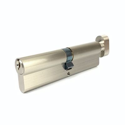 Silver Single Euro Cylinder Lock 110mm Euro Cylinder With Stainless Springs