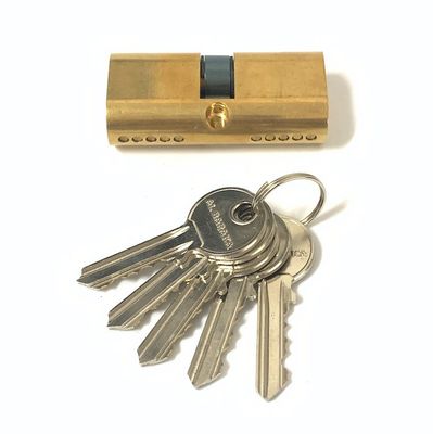 Brass Oval Cylinder Lock Big Cylinder Lock Replacement 65mm