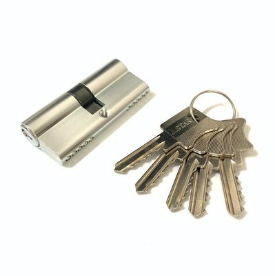 Double Open Aluminum Cylinder Lock 70mm Door Cylinder
