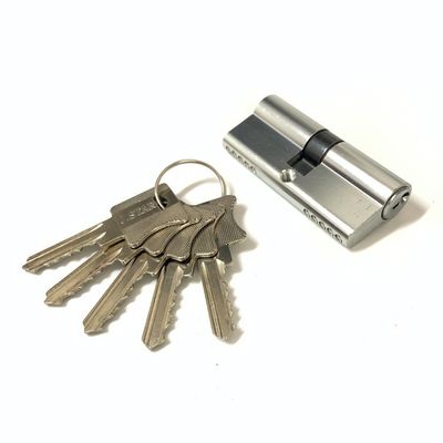 Double Open Aluminum Cylinder Lock 70mm Door Cylinder