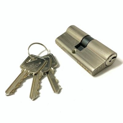 60mm Double Barrel Door Lock Aluminum Door Barrel Locks With Brass Core