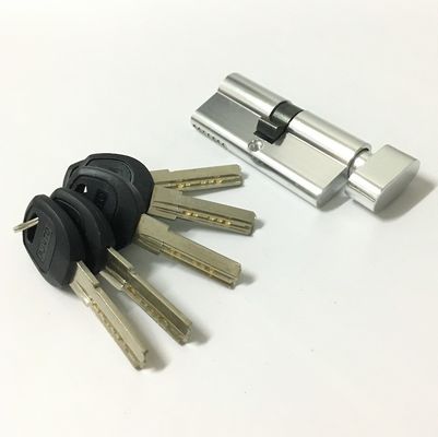 Brass Aluminum Door Lock Cylinder Single Open 70mm Cylinder Door Lock Custom Size