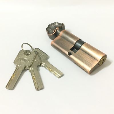 SN CP GP SB AB MAB AC Euro Profile Single Cylinder Zinc Alloy Door Lock Replacement With Brass Core