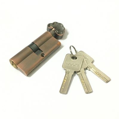 SN CP GP SB AB MAB AC Euro Profile Single Cylinder Zinc Alloy Door Lock Replacement With Brass Core
