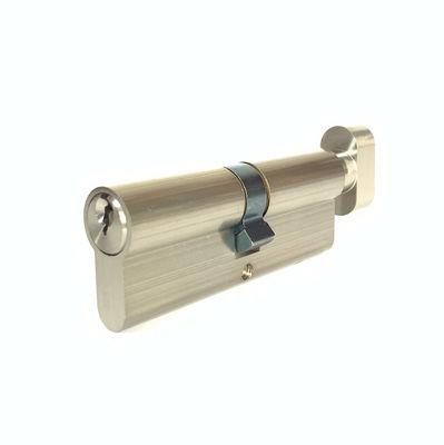 80mm Euro Profile Single Brass Cylinder