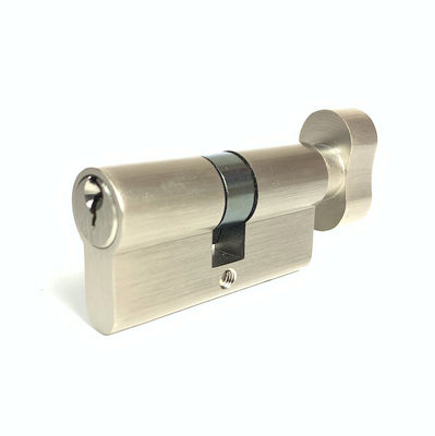 60mm Euro Profile Single Brass Cylinder