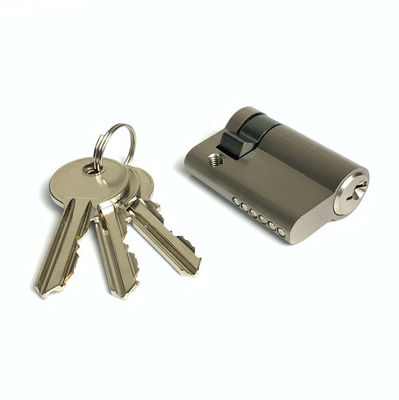 40mm 45mm 50mm 55mm 60mm Euro Profile Half Brass Cylinder