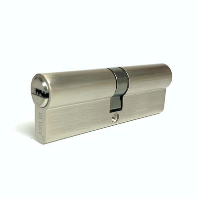 100mm Double Cylinder Lock Customized Euro Profile Door Lock With Zinc Alloy Brass Core