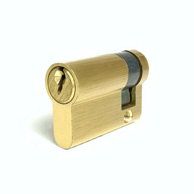 Custom Size Half Cylinder Door Lock 40mm 45mm 50mm 55mm 60mm Half Euro Cylinder