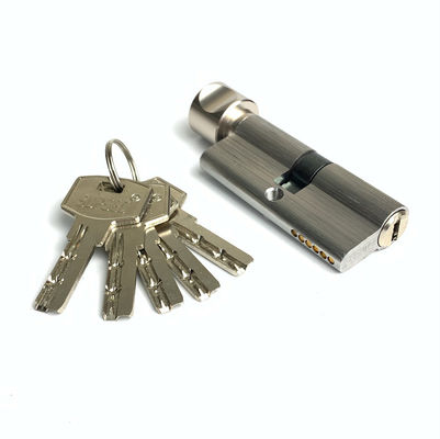 70mm Aluminum Brass Cylinder Single Open Aluminum Cylinder Lock