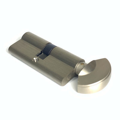 Brass Bathroom Door Lock Cylinder 70mm WC Cylinder SN CP SB AB MAB AC Finish