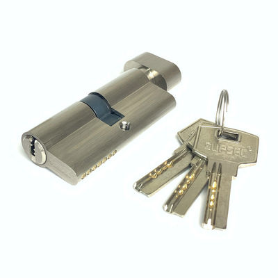 Single Open Brass Barrel Lock SN CP SB GP AB MAB AC Cylinder Lock 70mm