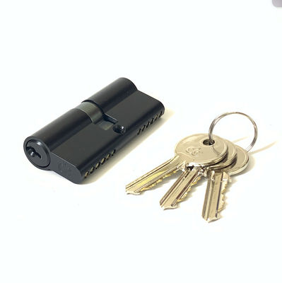 Custom Size Zinc Brass Cylinder Black Cylinder Door Lock Replacement