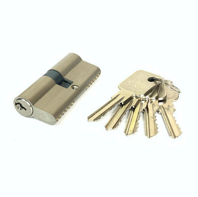 Customized Zinc Brass Cylinder 70mm Bathroom Door Cylinder Various Colors Available