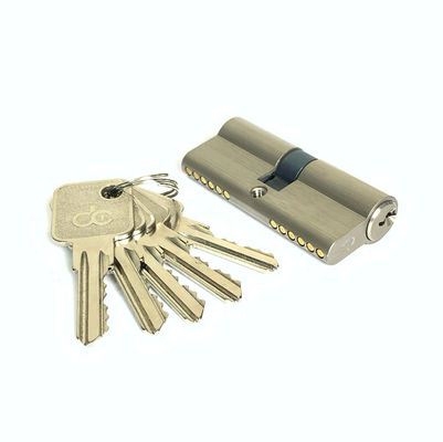 Customized Zinc Brass Cylinder 70mm Bathroom Door Cylinder Various Colors Available