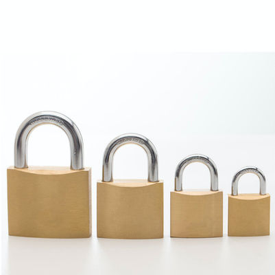 Thick High Security Padlock Durable Brass Pad Locks High Precision
