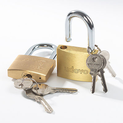 Medium Thick High Security Padlock 20mm 25mm 30mm 40mm 50mm 60mm 70mm Brass Pad Lock